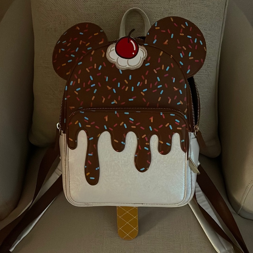 Danielle Nicole Mickey Ice cream bar mini backpack. Used once.
